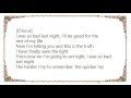 Jerry Jeff Walker - So Bad Last Night Lyrics