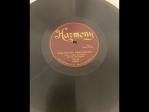 She Knows Her Onions by Irving Kaufman