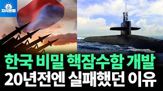 한국의 핵잠수함 개발이 20년 늦어진 진짜 이유 (박종훈의 지식한방)