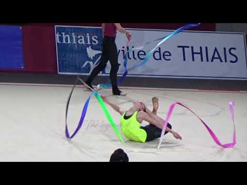 Sara LLANA (ESP) ribbon - 2018 Thiais trainings