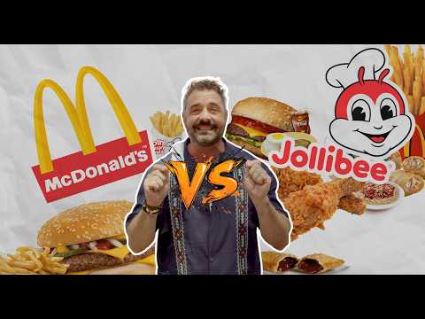 McDo vs Jollibee - PHILIPPINES style. Who is the Fast Food king?