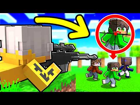 Zeyxon contro 2 CACCIATORI però POSSO USARE le ARMI in Minecraft!