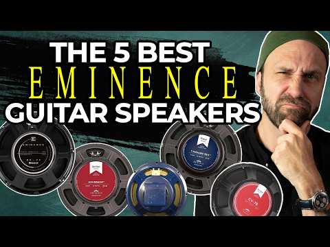 The 5 Most Iconic EMINENCE GUITAR SPEAKERS!
