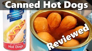 Canned Hot Dogs Reviewed (With Special Guest @ The End)