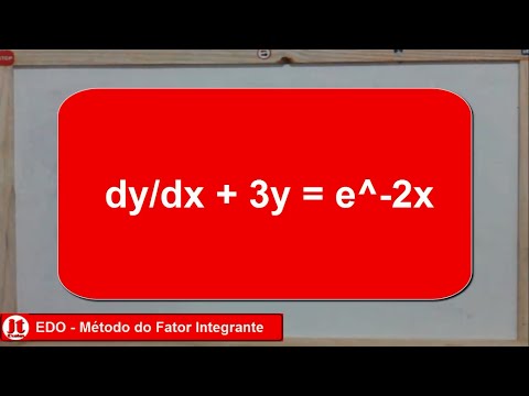 EDO - Método do Fator Integrante Questão #1