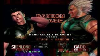 Bloody Roar Primal Fury(Gamecube)-Shenlong vs Gado IX
