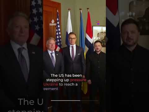 Russia willing to resume peace talks with Ukraine, US after Witkoff visit | AJ #shorts