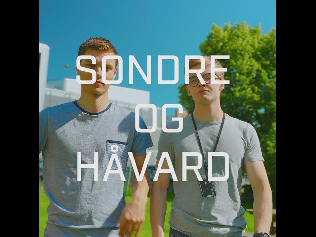 Håvard og Sondre er sommerstudenter i SINTEF. Video: Magnus Biringvad