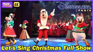 Download lagu 'Let’s Sing Christmas' Full Show with Choir at Disneyland Paris 2025 (4K) mp3