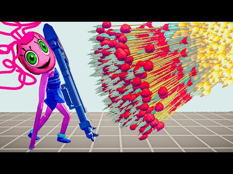 MOMMY MIRROR SHIELD POPPY PLAYTIME vs EVERY GOD | TABS - Totally Accurate Battle Simulator