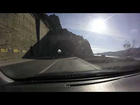 GoPro On National Road number 6/E70 Orșova - Drobeta Turnu-Severin, January 25, 2022 (part 1).