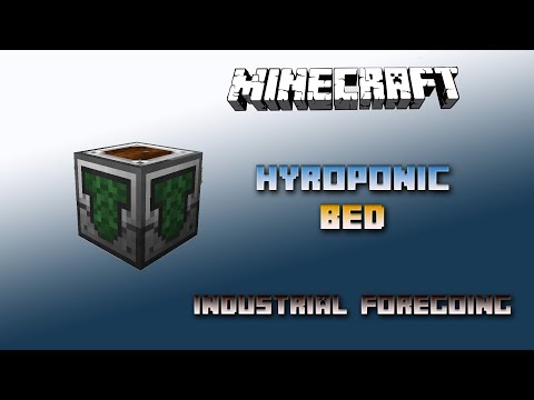 Hydroponic Bed 💎 Minecraft Industrial Foregoing Tutorial 💎 Deutsch