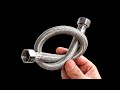 Very Few People Know This Secret Turn An Old Flexible Water Supply Line Into A MILLION DOLLAR Tool