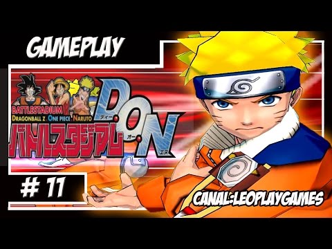Battle Stadium D.O.N GamePlay #11 "Naruto Vs Zoro Vs Chopper Vs Piccolo =D" [PS2]【Full HD 60 FPS】