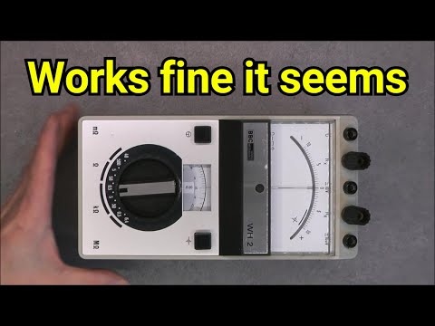 BBC Goerz Metrawatt WH-2 Wheatstone bridge teardown