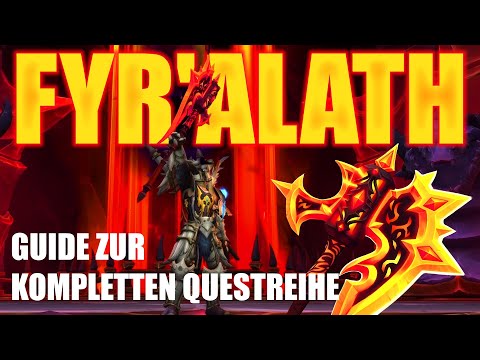 The Legendary Axe Fyr'alath ~ Guide ~ How to complete the legendary quest line most effectively