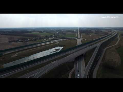 3DSKANGEO INFRASTRUKTURA DROGOWA   WĘZEŁ KAŁUSZYN
