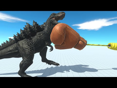 GIANT BOXING GLOVE vs EVERY UNIT (New Map Death Run) - Animal Revolt Battle Simulator #56