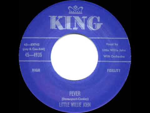 1956 HITS ARCHIVE: Fever - Little Willie John (#1 R&B  hit)