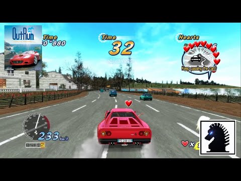 PSN OutRun Online Arcade - 288 GTO | Heart Attack Mode