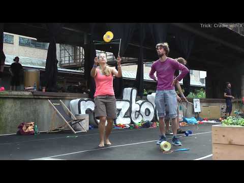 Roztoč fest 2017 - 1 diabolo workshop - Nejlepší účastníci: Suzane