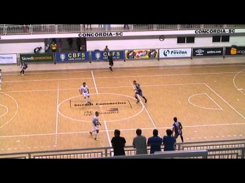 X SUPERLIGA DE FUTSAL - Alguns lances do 3º Jogo (22/02)