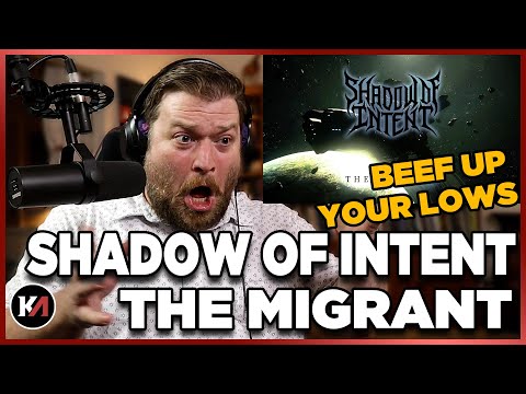BEST low screams in METAL? SHADOW OF INTENT "THE MIGRANT" Reaction and ANALYSIS by metal vocal coach