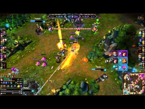 Heimerdinger quadrakill 2v4 outplayed