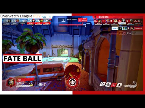 FATE WRECKING BALL POV | Playoffs Winners Final | Dragons vs Fuel | Dorado | OWL  Season 2021