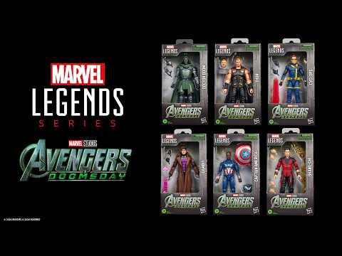 Marvel Legends Series Avengers: Doomsday Figures Revealed | SDCC 2026