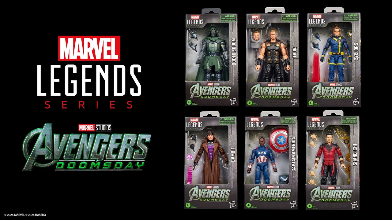 Marvel Legends Series Avengers: Doomsday Figures Revealed | SDCC 2026