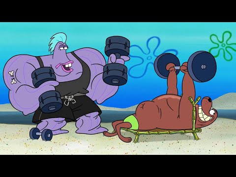 Female Muscle clip 557 - Spongebob Squarepants