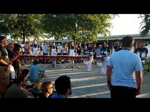Santa Clara Vanguard Drumline 2016 - Drum break