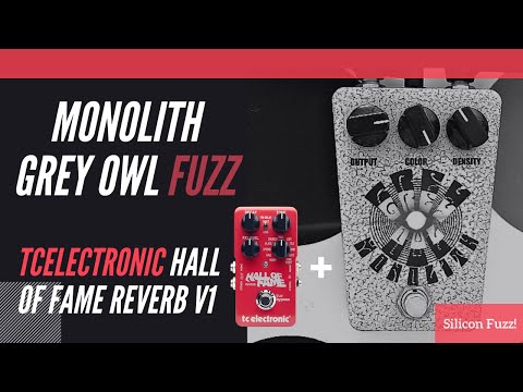 Monolith Grey Owl Fuzz – Boutique Silicon Overdrive/Fuzz – Articulate Muff-Style – Excellent image 9
