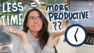 I try a 4-hour work day & don’t know what to do with myself