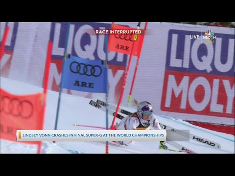 Lindsey Vonn crash