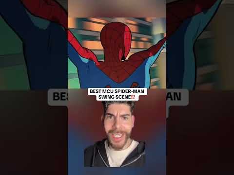 BEST MCU SPIDER-MAN SWING SCENE⁉️