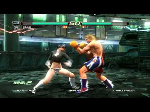TEKKEN 6 BR: Lili vs Steve Fox [HD] 005