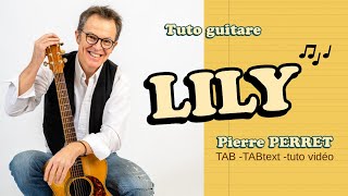 Lily - Pierre Perret - Tuto guitare