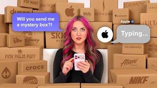 I Asked 100 Brands to Send me a MYSTERY BOX
