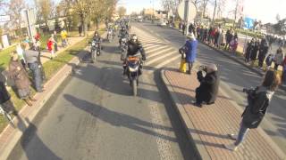 preview picture of video 'ZAKOŃCZENIE SEZONU MOTOCYKLOWEGO 2014 DĘBLIN'