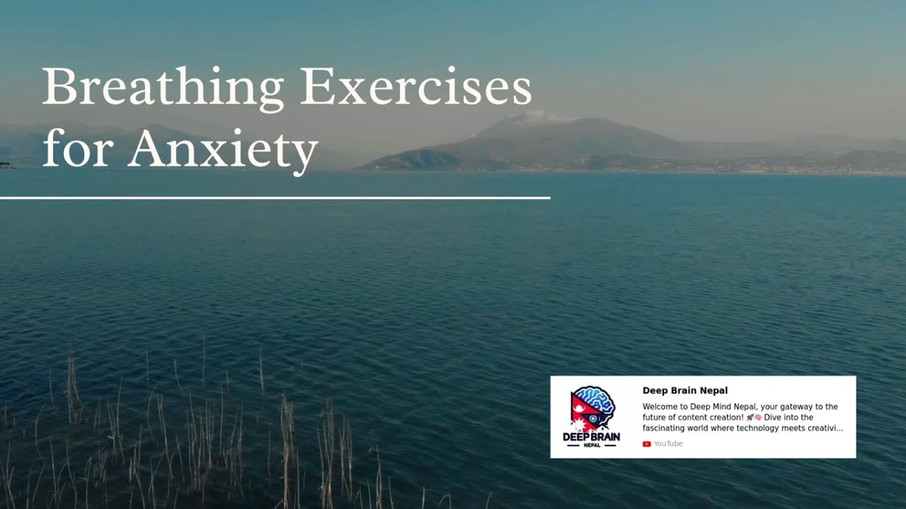 Deep Breathing Exercise - AI Generated - Text to Video
