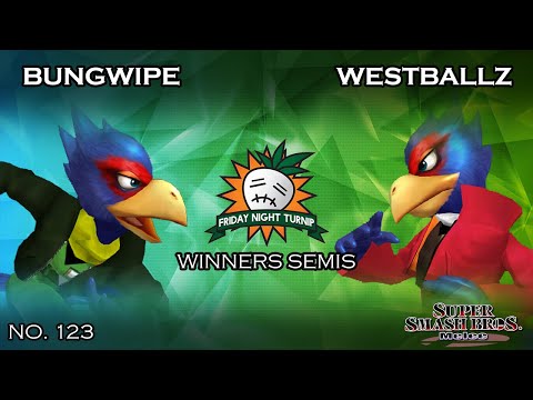 FNT #123 - Bungwipe (Falco) VS Westballz (Falco) - SSBM - Winners Semis