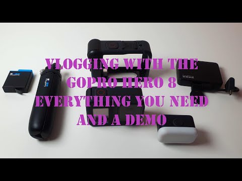 Vlogging with GoPro Hero 8 | Setup | Equipment | Day & Night DEMO | GOPRO VLOGGING |