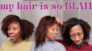 I HATE MY WASH AND GO'S| OVERDUE FOR A TRIM| RANDOM RANTS & MORE MONTHLY HAIR VLOG