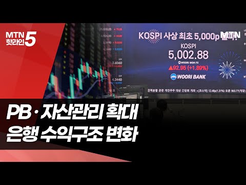 머니무브 속 코스피 5000…은행의 다음 승부수는 / 머니투데이방송 (뉴스) https://img.youtube.com/vi/fwZa7ncbh7U/hqdefault.jpg 머니무브 속 코스피 5000…은행의 다음 승부수는 / 머니투데이방송 (뉴스)
