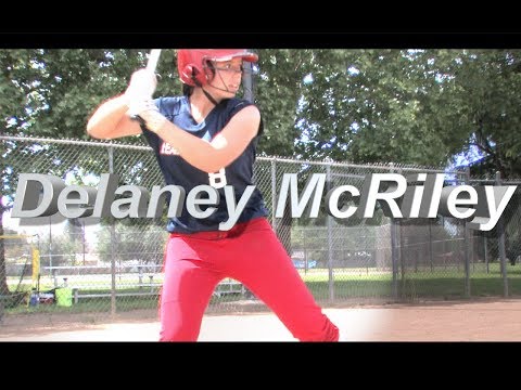 2019 Delaney McRiley Catcher and Outfield Softball Skills Video - Teamsmith