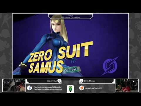 GUMS 15 Singles (Winner's Quarters) - DNL Marss (ZSS) vs IceArrow (Greninja)