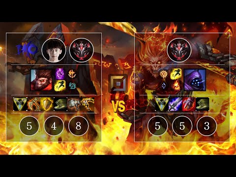 DMO Natural Wukong vs Jax Top - KR Patch 10.12