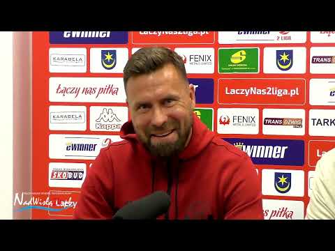 24.09.2022 Konferencja po meczu: Siarka Tarnobrzeg - Górnik Polkowice 2:0 (1:0), II liga, 12 kolejka